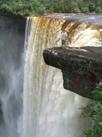 Steve on Kaieteur Falls