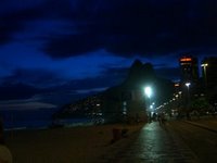 Ipanema Beach by Night