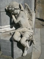 A Gothic Angelic Statue