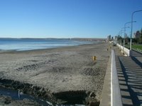 Beach at Puerto Madryn