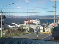 Ushuaia - The View From My Hotel Room