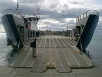 Mark on the Magellan Transport Ferry
