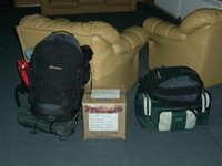 All My Worldly Belongings After Packing