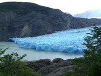 Start of the Grey Glacier