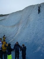 Climbing the Glacier