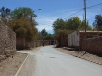 A Typical Street in San Pedro de Atacama