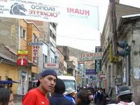 Oruro Market Town