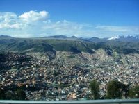 La Paz City Sprawl