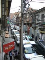 Grid Locked Streets of La Paz