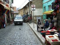 Coca Leaf Reading in the Market