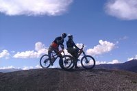 Sean & Steve, Downhill Mountain Bikers