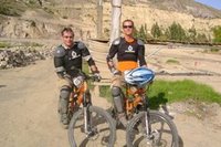 Steve & Sean, Downhill Mountain Bikers