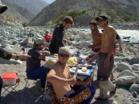 Guides Preparing Lunch